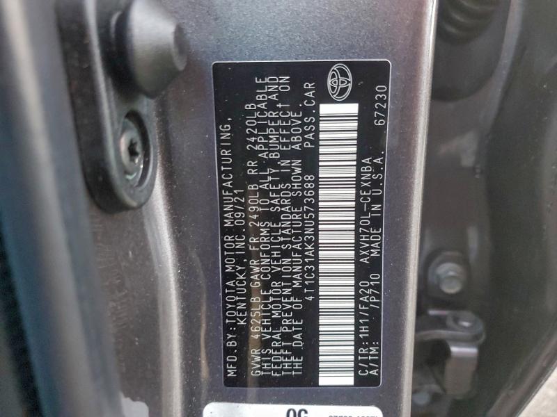 Фото 12 - TOYOTA CAMRY