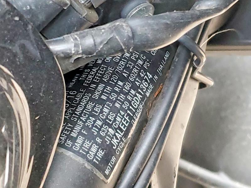 KAWASAKI KLE650 F 2016