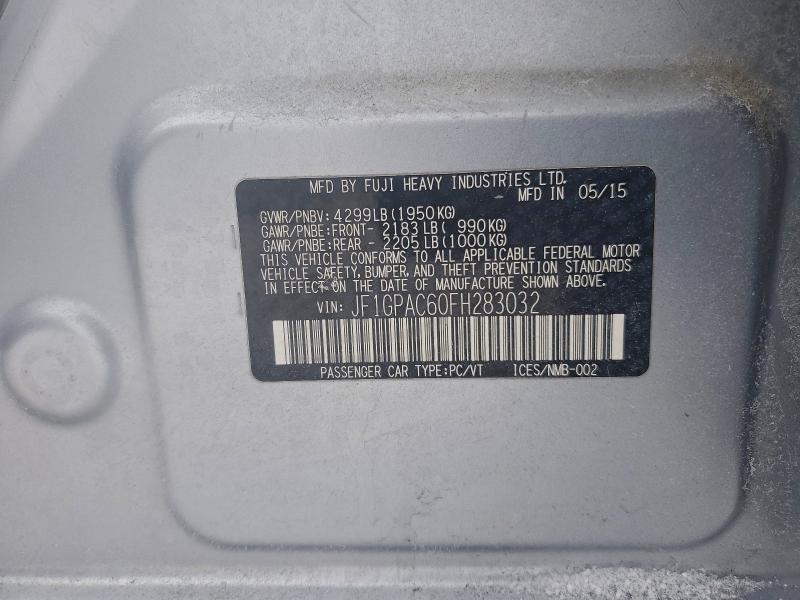 Фото 12 - SUBARU IMPREZA