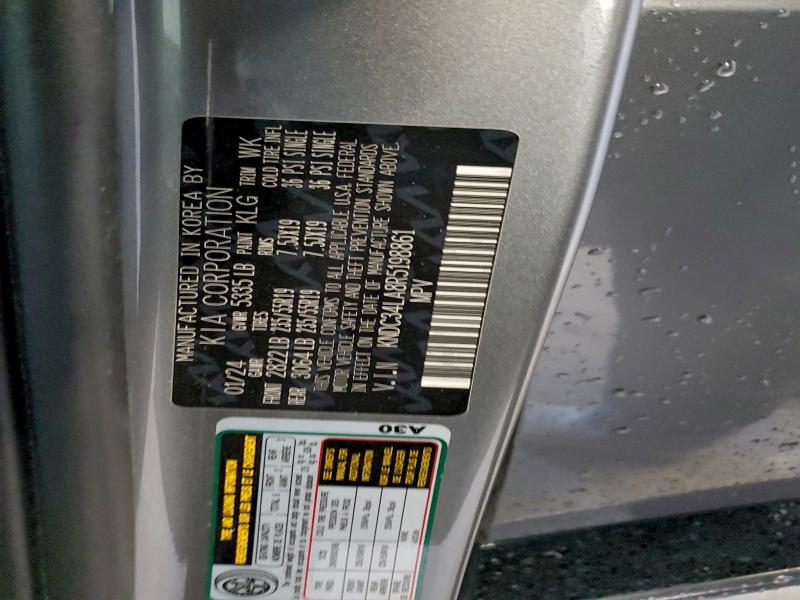 KIA EV6 LIGHT 2024 VIN KNDC34LA8R5198861