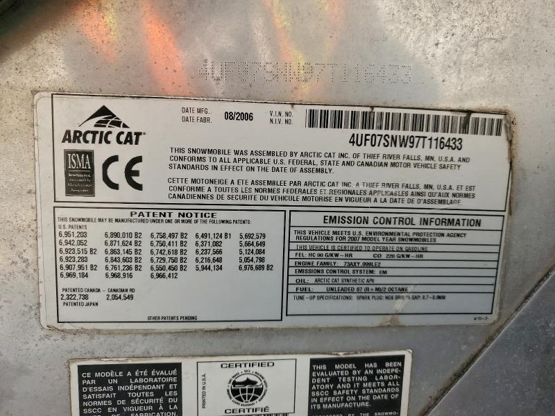 ARCTIC-CAT 1000 2007
