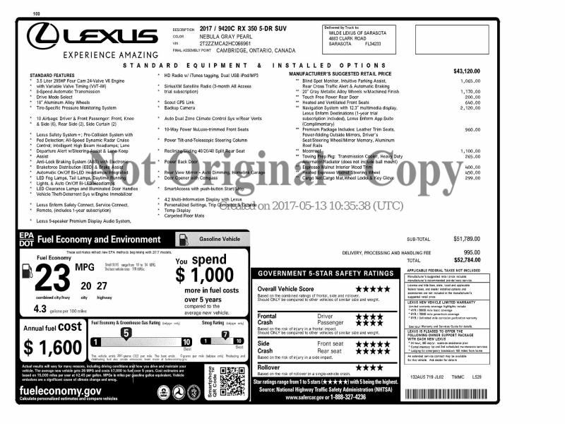 Фото 10 - LEXUS RX350