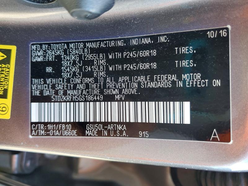 Фото 13 - TOYOTA HIGHLANDER