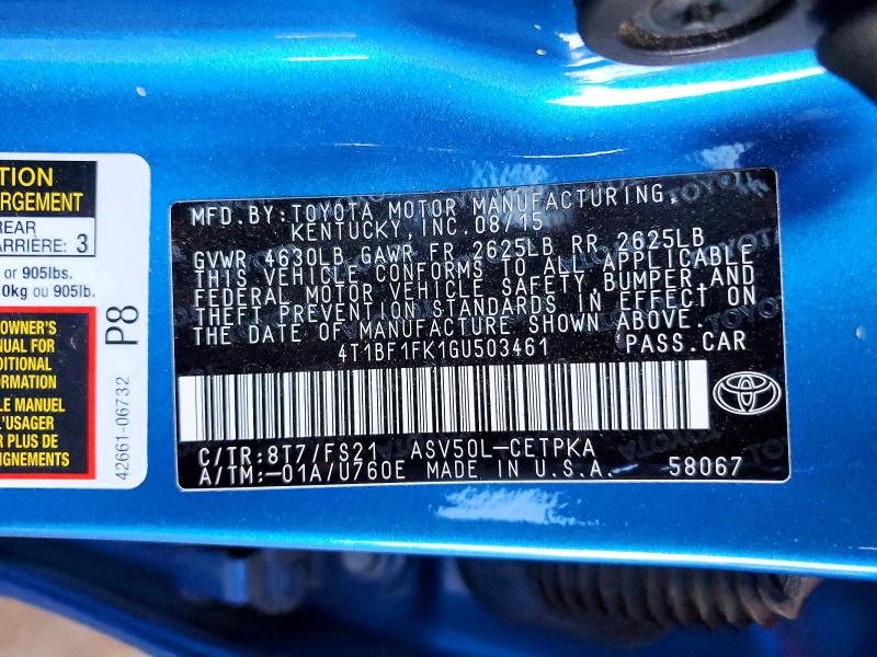 Фото 12 - TOYOTA CAMRY