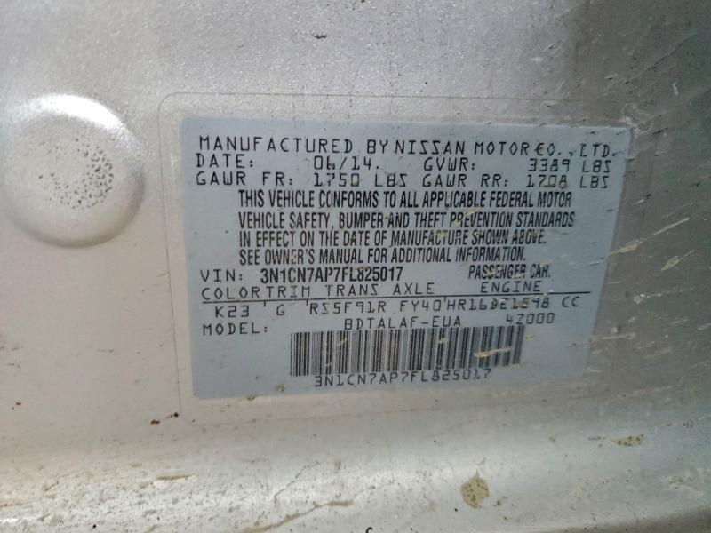 Фото 13 - NISSAN VERSA