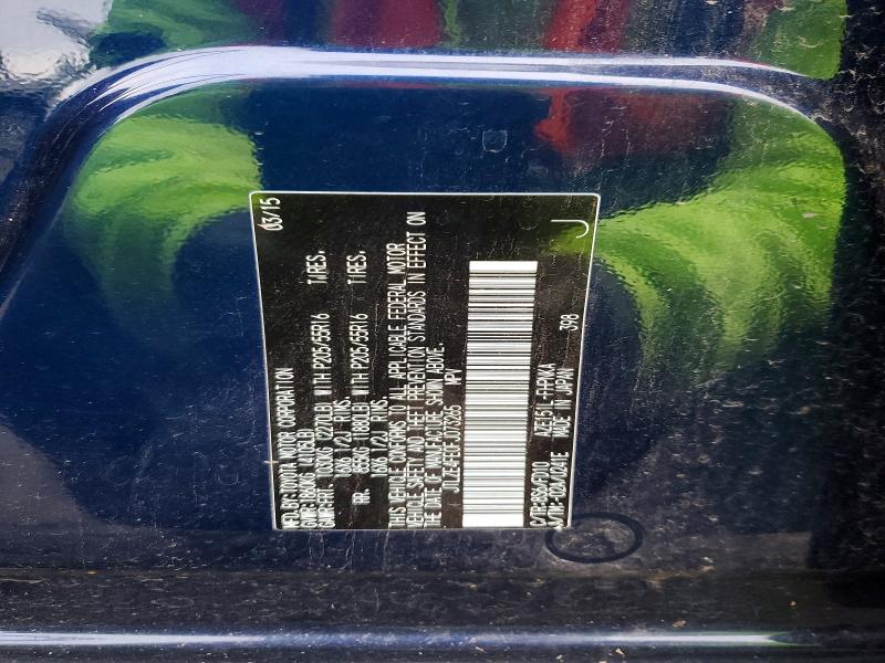 TOYOTA SCION 2015 VIN JTLZE4FE0FJ073265