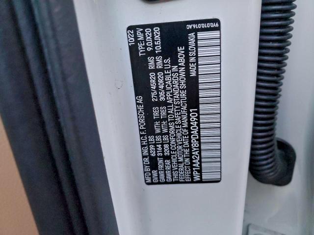 PORSCHE CAYENNE BA 2023 VIN WP1AA2AY8PDA04901