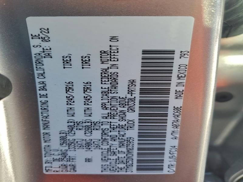 Фото 13 - TOYOTA TACOMA