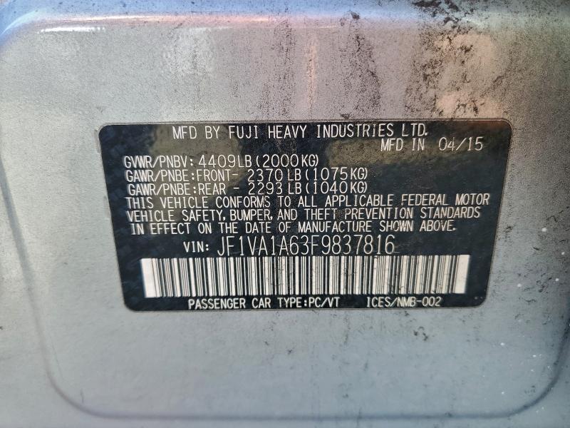 Фото 12 - SUBARU WRX