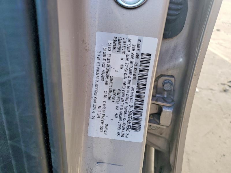 MAZDA 3 SELECT S 2025 VIN 3MZBPABM3SM460146