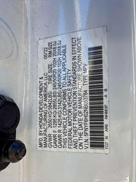 Фото 10 - HONDA PILOT