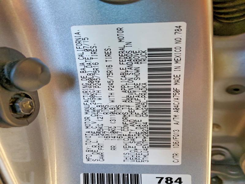 Фото 12 - TOYOTA TACOMA