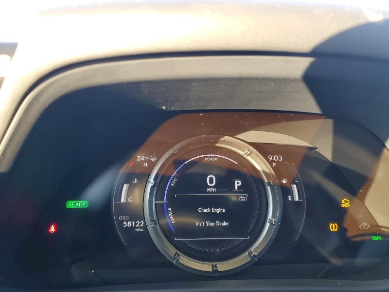 LEXUS UX 250H 2019 VIN JTHU9JBH9K2018552