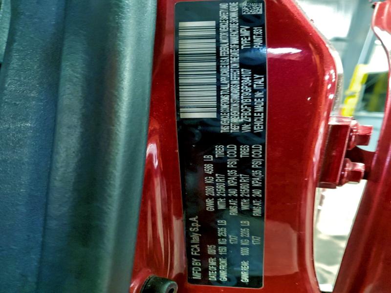 FIAT 500 2016 VIN ZFBCFYBT9GP384107