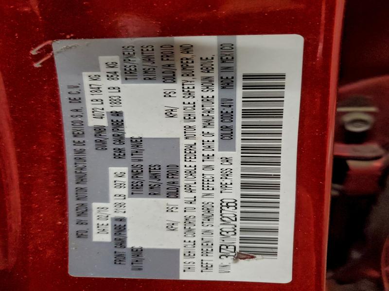 MAZDA 3 2018 VIN 3MZBN1M30JM207360