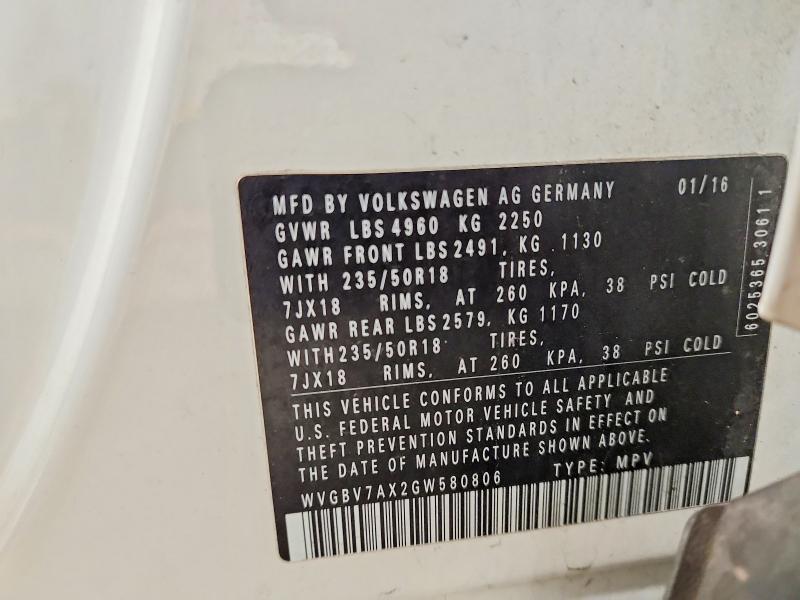 Фото 13 - VOLKSWAGEN TIGUAN