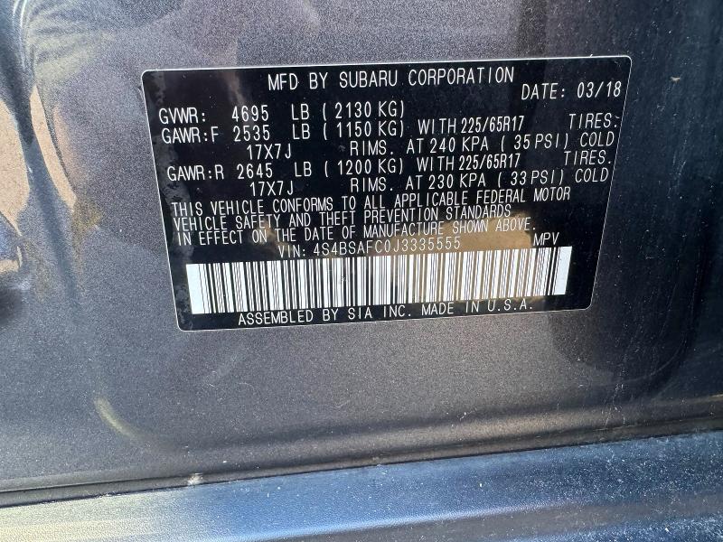 Фото 10 - SUBARU OUTBACK