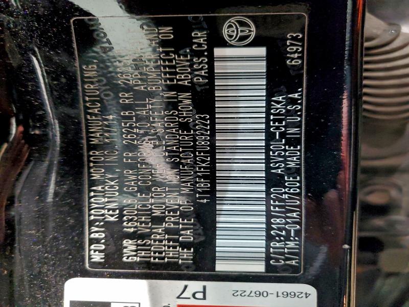 Фото 12 - TOYOTA CAMRY