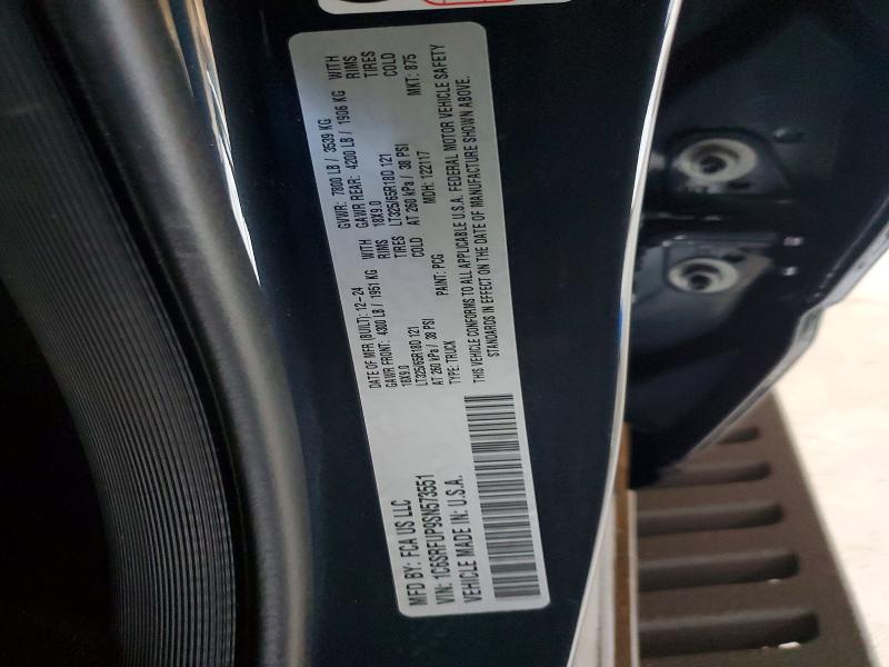 RAM 1500 RHO 2025 VIN 1C6SRFUP9SN573551