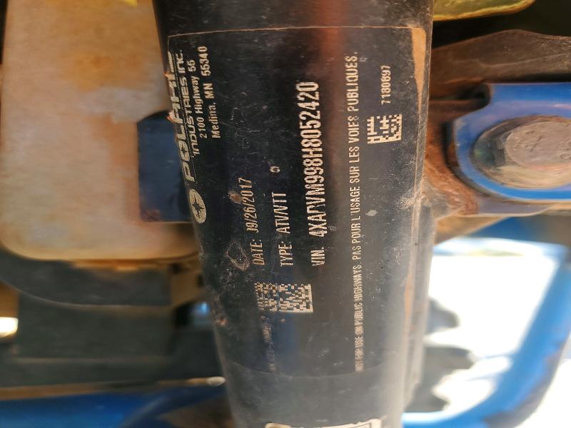 POLARIS SIDEBYSIDE 2017