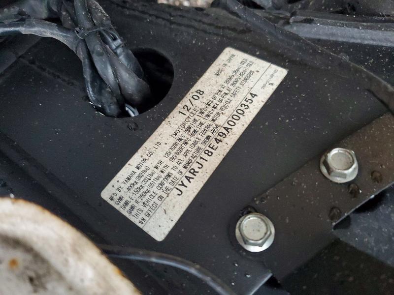 YAMAHA FZ600-800 2009