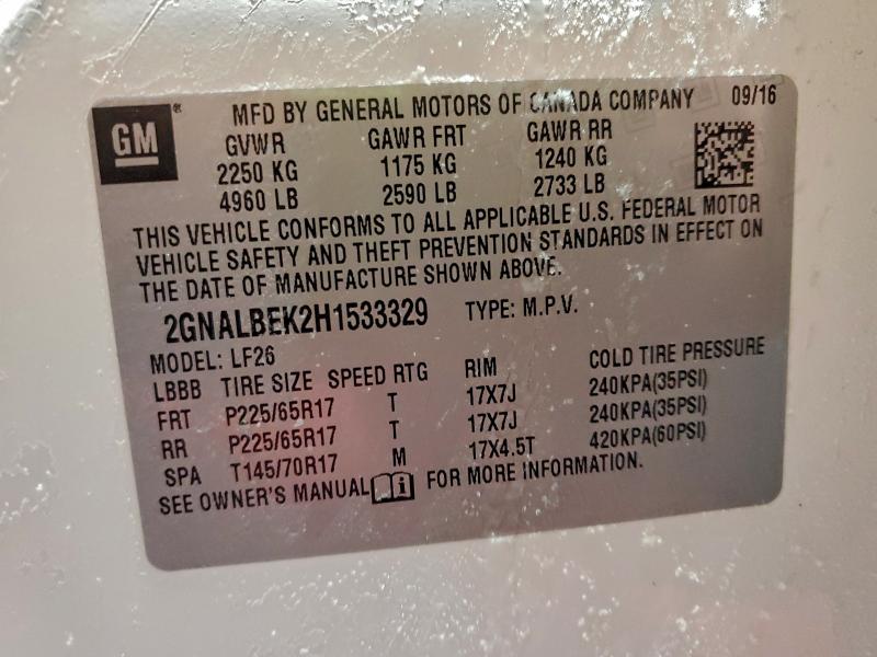 Фото 13 - CHEVROLET EQUINOX