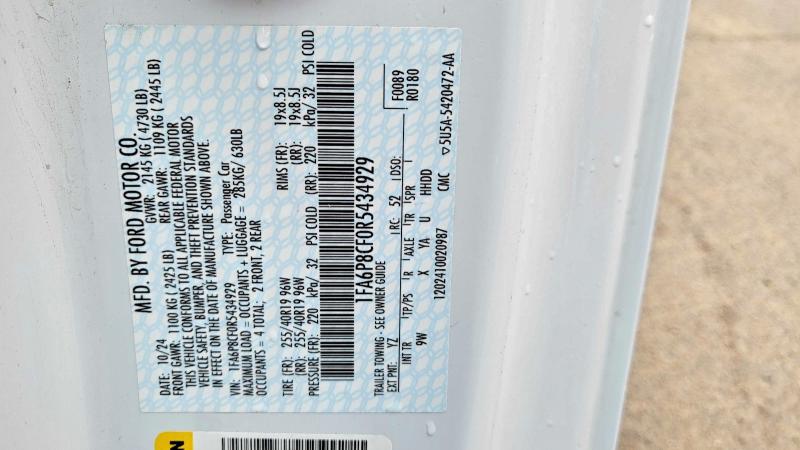 Фото 10 - FORD MUSTANG