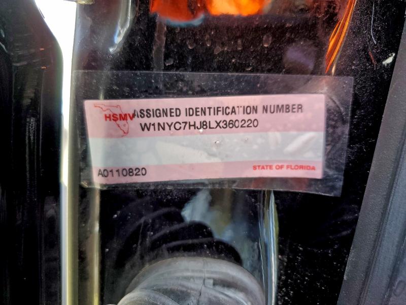 MERCEDES-BENZ G-CLASS 2020 VIN W1NYC7HJ8LX360220