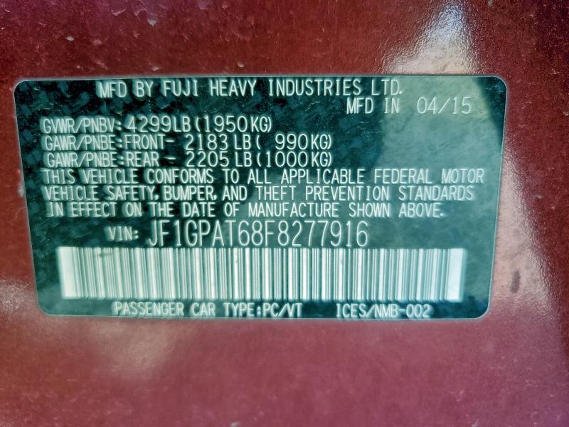 Фото 12 - SUBARU IMPREZA