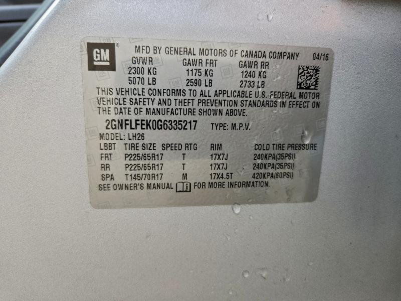 Фото 12 - CHEVROLET EQUINOX