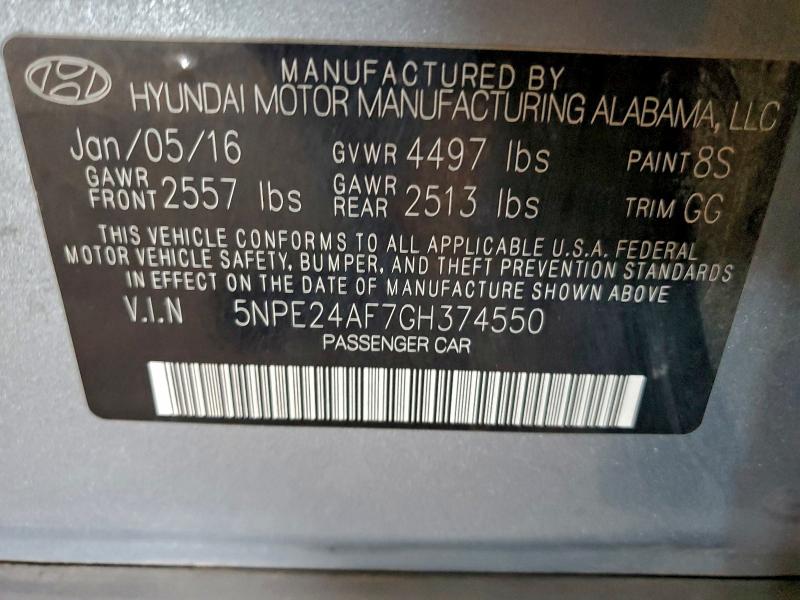 Фото 12 - HYUNDAI SONATA