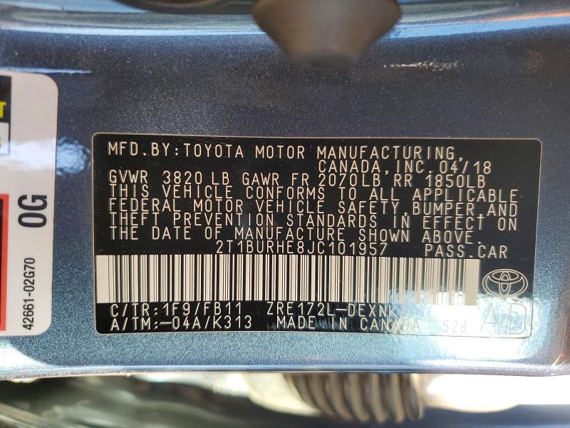 Фото 12 - TOYOTA COROLLA