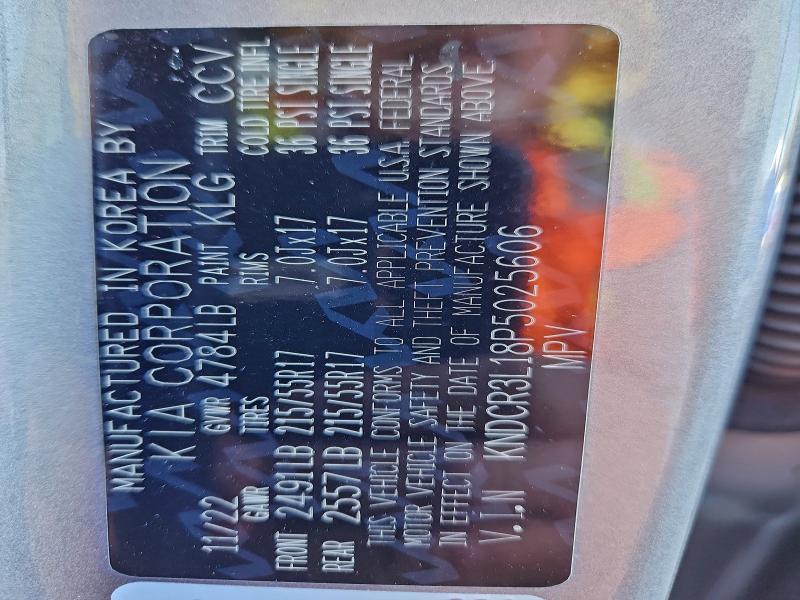 KIA NIRO WIND 2023 VIN KNDCR3L18P5025606