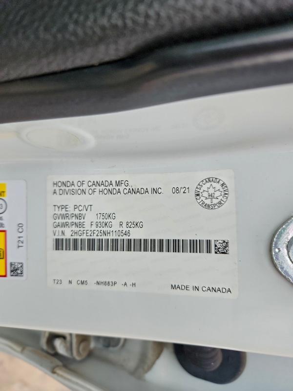 Фото 12 - HONDA CIVIC