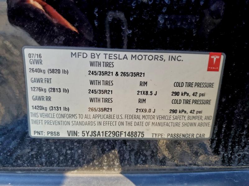 Фото 13 - TESLA MODEL S