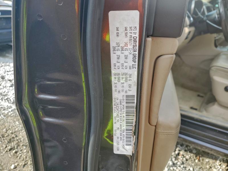 JEEP GRAND CHER 2015 VIN 1C4RJECG4FC714053