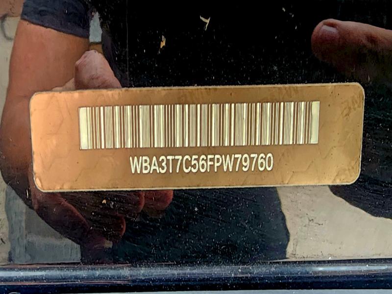 BMW 4 SERIES 2015 VIN WBA3T7C56FPW79760