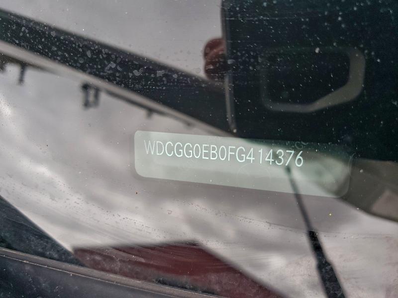 MERCEDES-BENZ GLK-CLASS 2015 VIN WDCGG0EB0FG414376