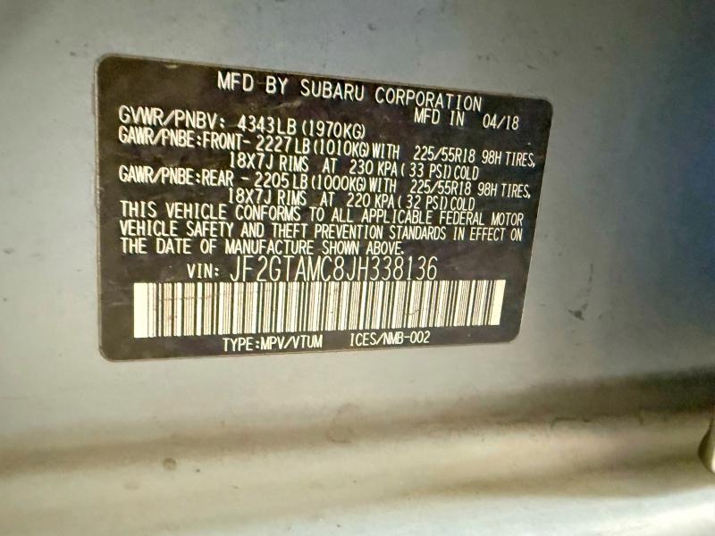 Фото 10 - SUBARU CROSSTREK