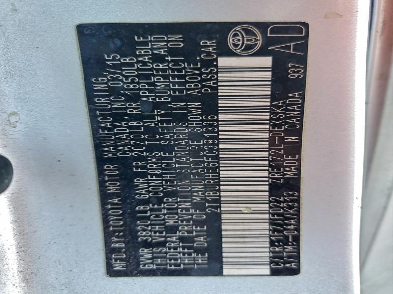 Фото 12 - TOYOTA COROLLA