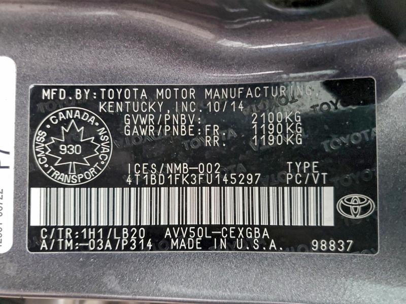 Фото 12 - TOYOTA CAMRY