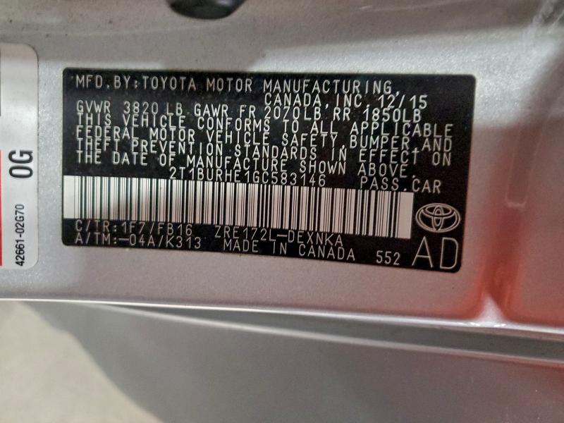 Фото 12 - TOYOTA COROLLA