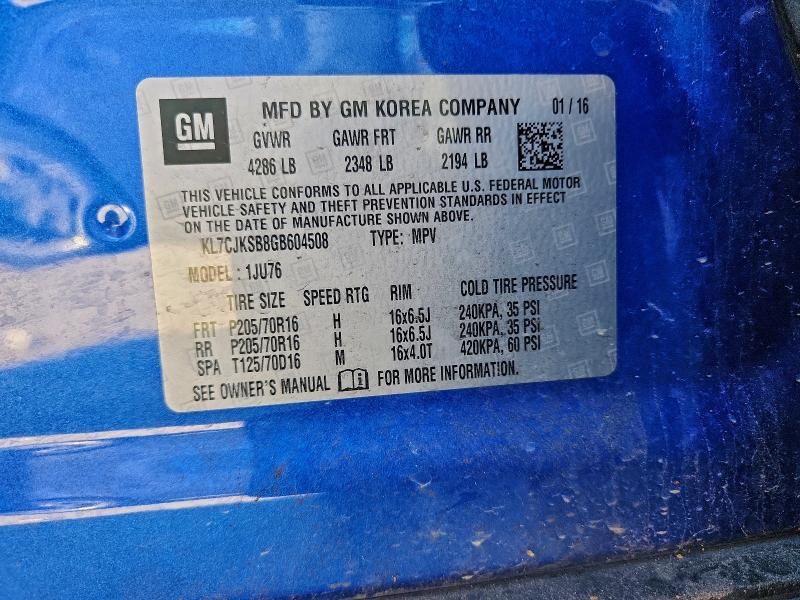 Фото 13 - CHEVROLET TRAX