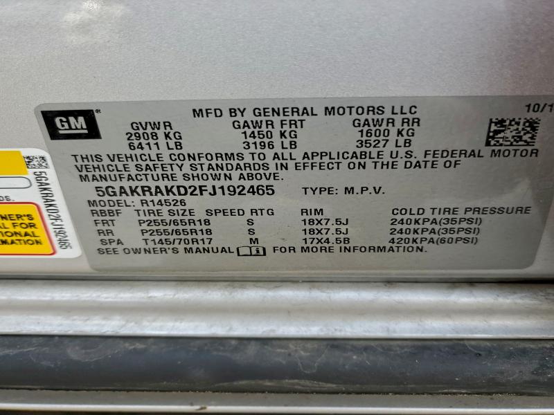 Фото 14 - BUICK ENCLAVE