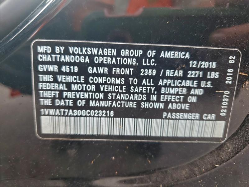 Фото 12 - VOLKSWAGEN PASSAT