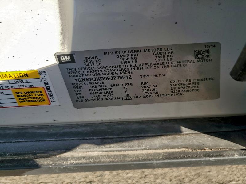 Фото 12 - CHEVROLET TRAVERSE