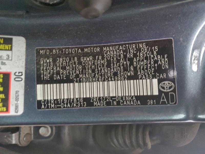 Фото 12 - TOYOTA COROLLA