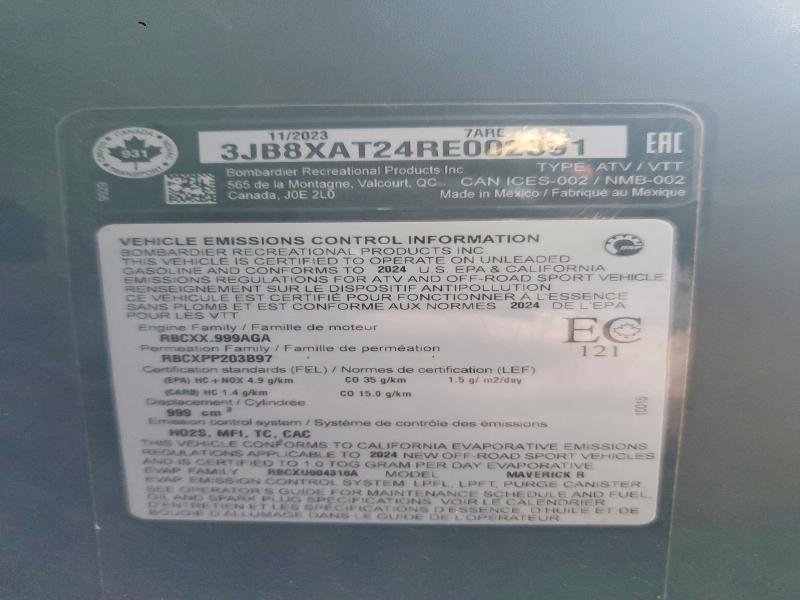 CAN-AM MAVERICK 2024