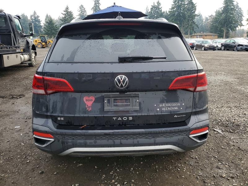 VOLKSWAGEN TAOS SE 2022 VIN 3VVWX7B25NM076185