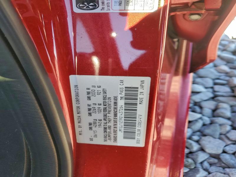 MAZDA 6 2016 VIN JM1GJ1U59G1437264